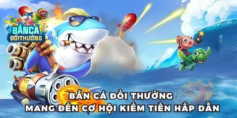 Bắn cá đổi thưởng mang đến cơ hội kiếm tiền hấp dẫn